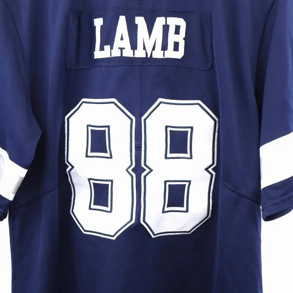 Nike Dallas Cowboys CeeDee Lamb #88 NFL On Field Jersey Mens Small Blue